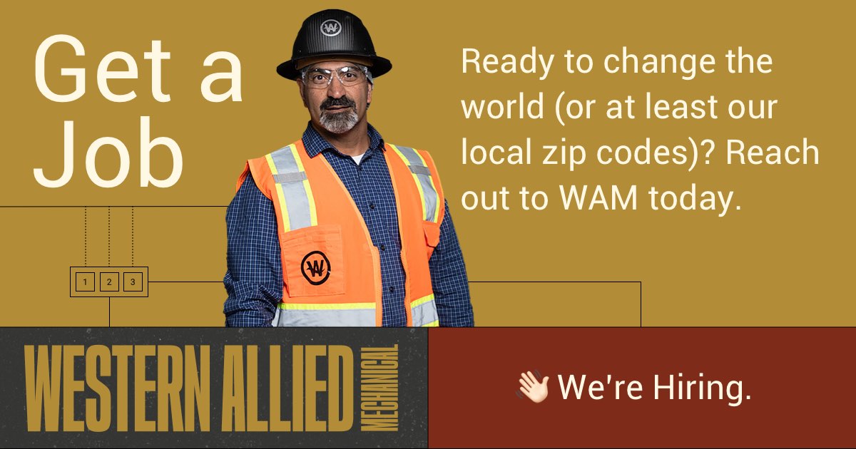 Join Our Team at Western Allied Mechanical (WAM)